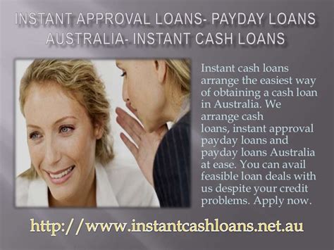 Instant Approval Payday Loans Australia